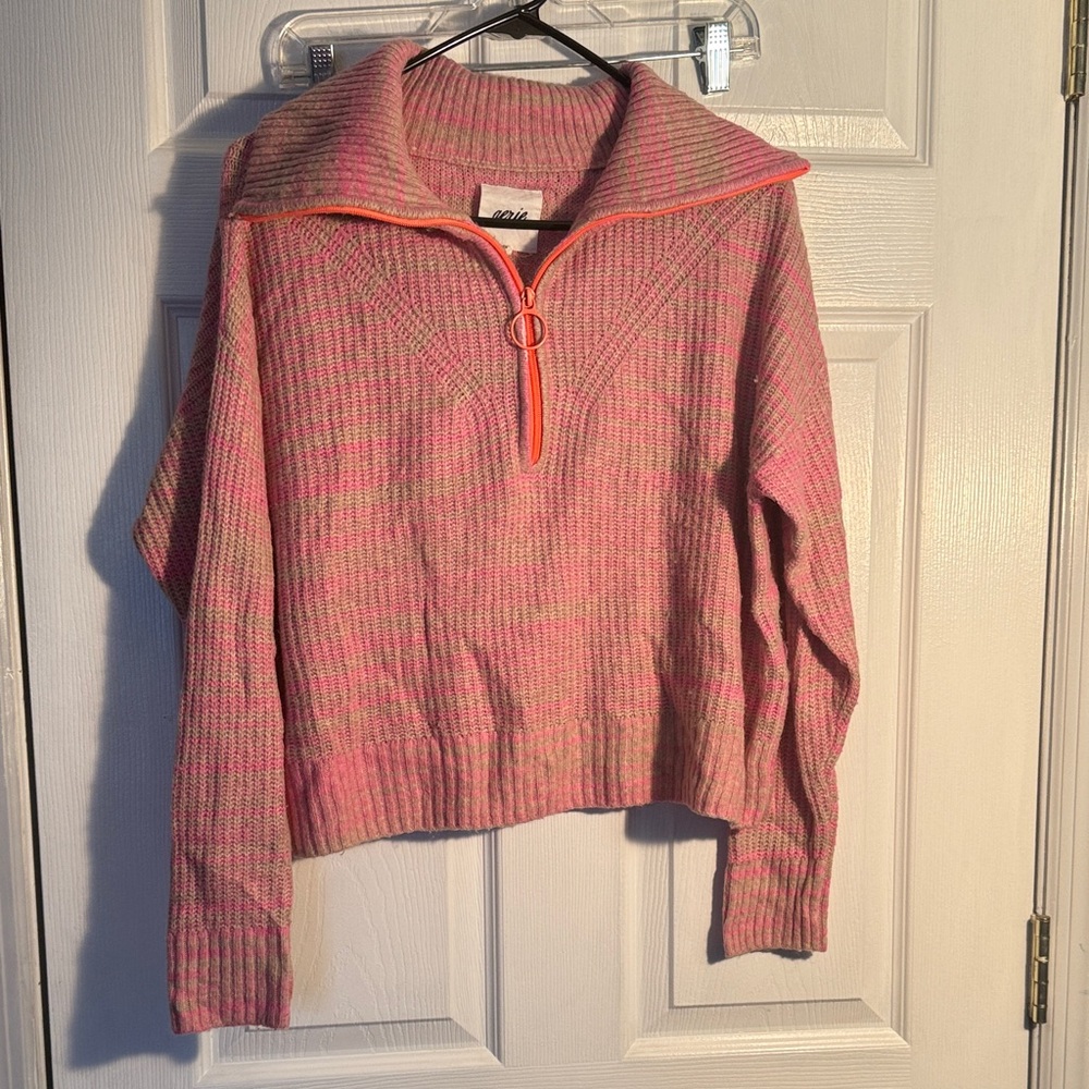 Aerie Half-Zip Sweater